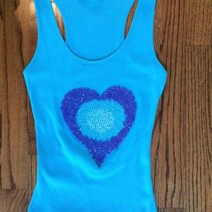 The Closet Tank Top with Beads Sz 2
